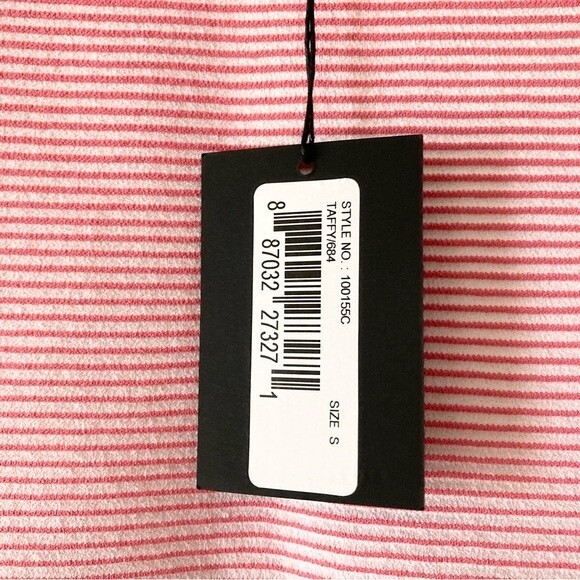 NWT‎ Alexander Wang Optical Stripe Ribbed Jersey dress S - Picture 6 of 8